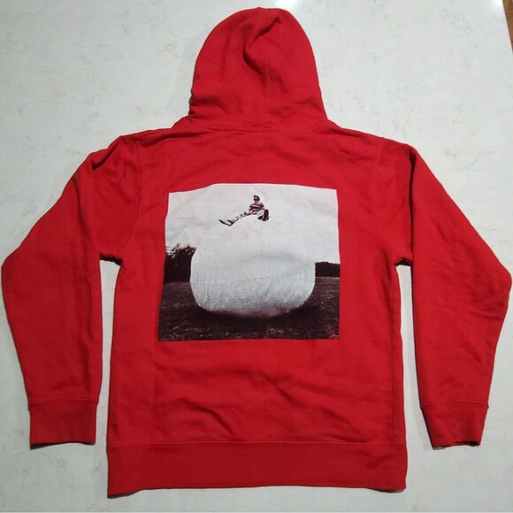 Harry Styles Other - Harry Styles On Top Of The World Harry’s Here House Hoodie Pop Up RED Hoodie EUC